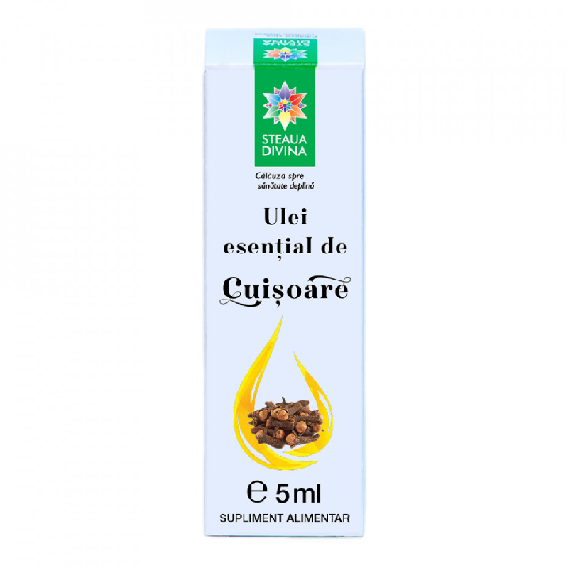 Ulei esential de cuisoare, 5ml, Steaua Divina