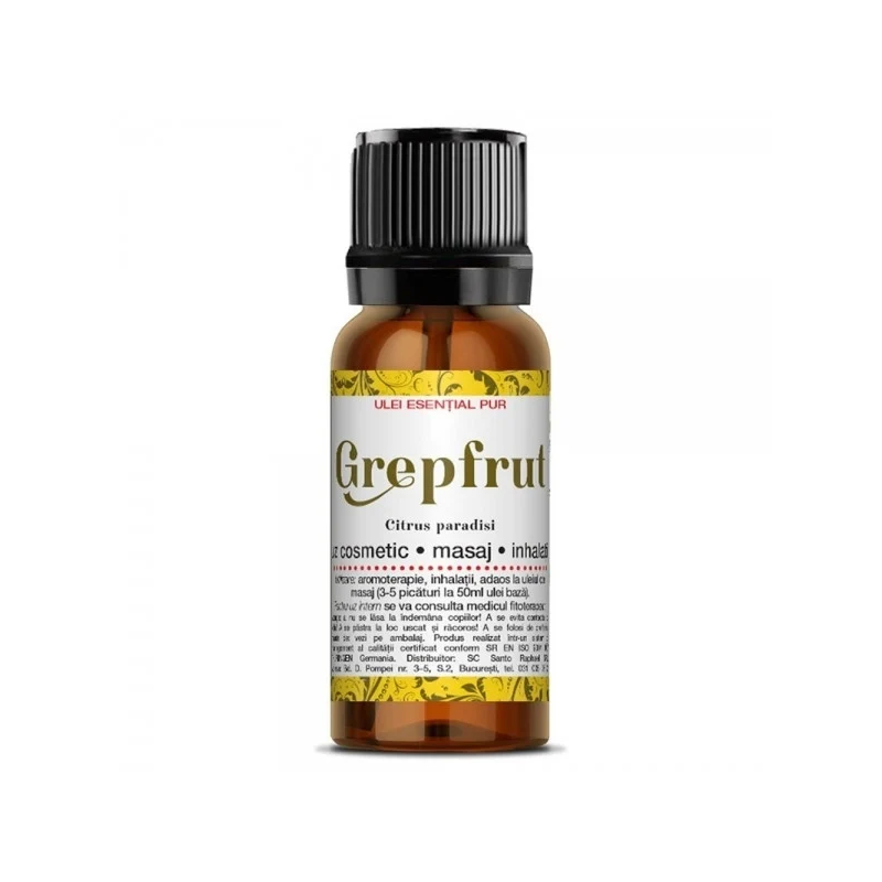 Ulei esential de Grapefruit, 10 ml, Steaua Divina