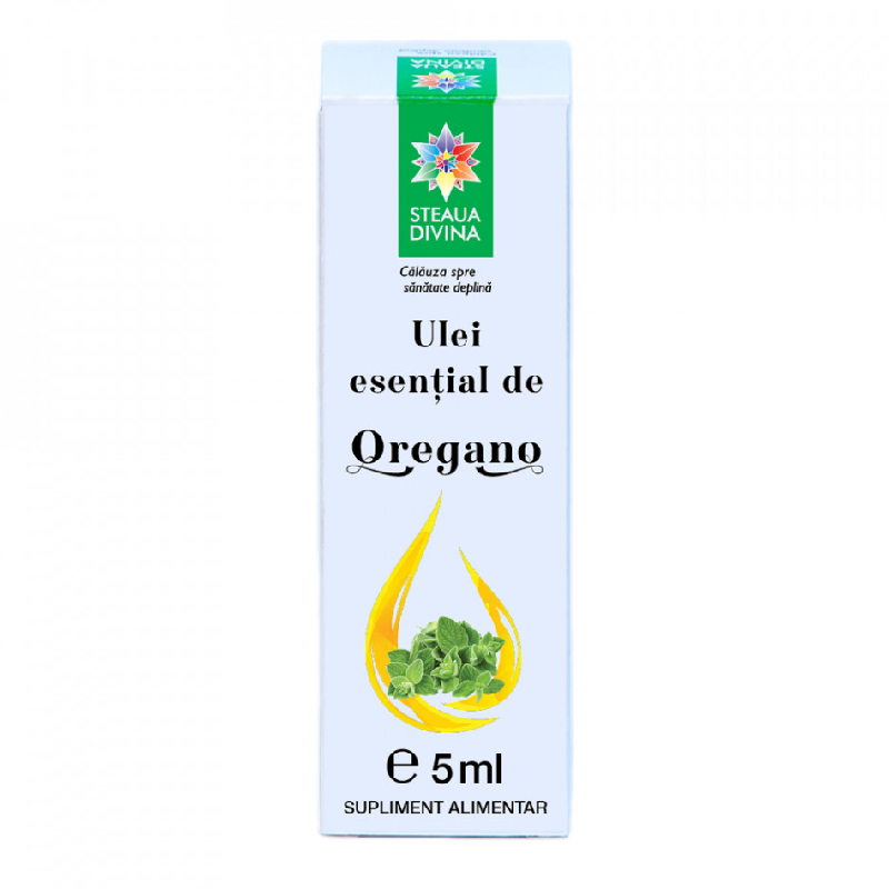 Ulei esential de oregano, 5ml, Steaua Divina