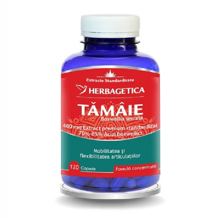 Tamaie Boswellia Serata, 120 capsule, Herbagetica