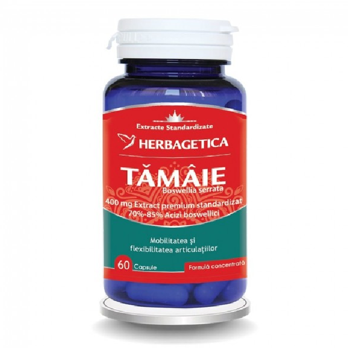 Tamaie Boswellia Serata, 60 capsule, Herbagetica