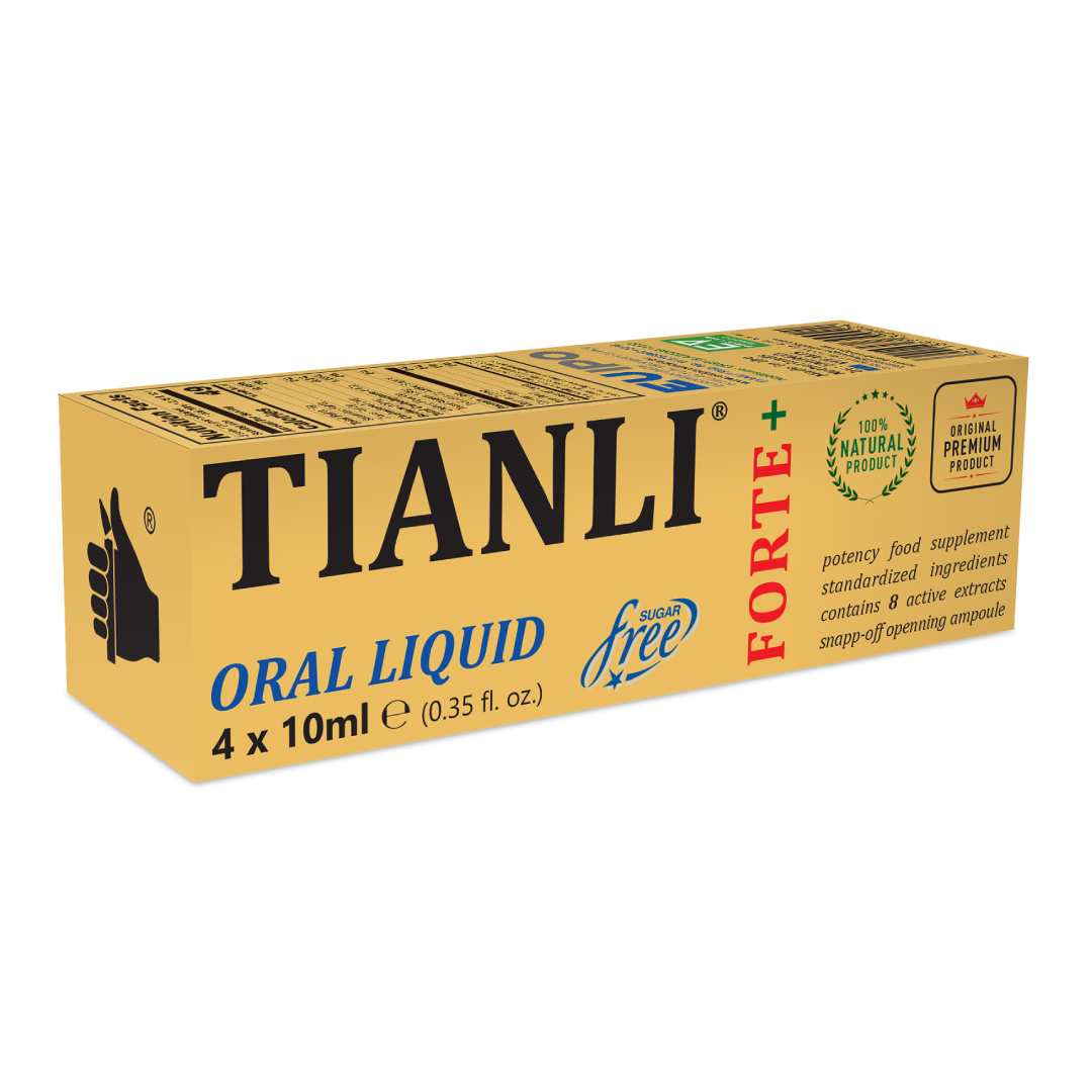 Tianli FORTE+ Oral Liquid 10 ml, 4 fiole, Energo Vitalis