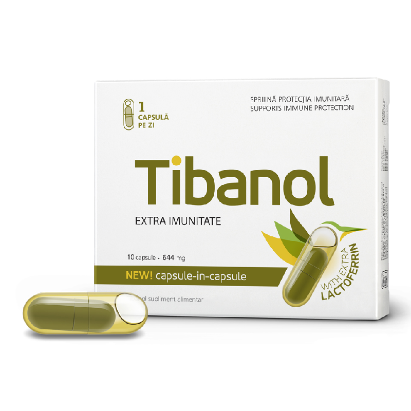 Tibanol, 10 capsule, Vitaslim