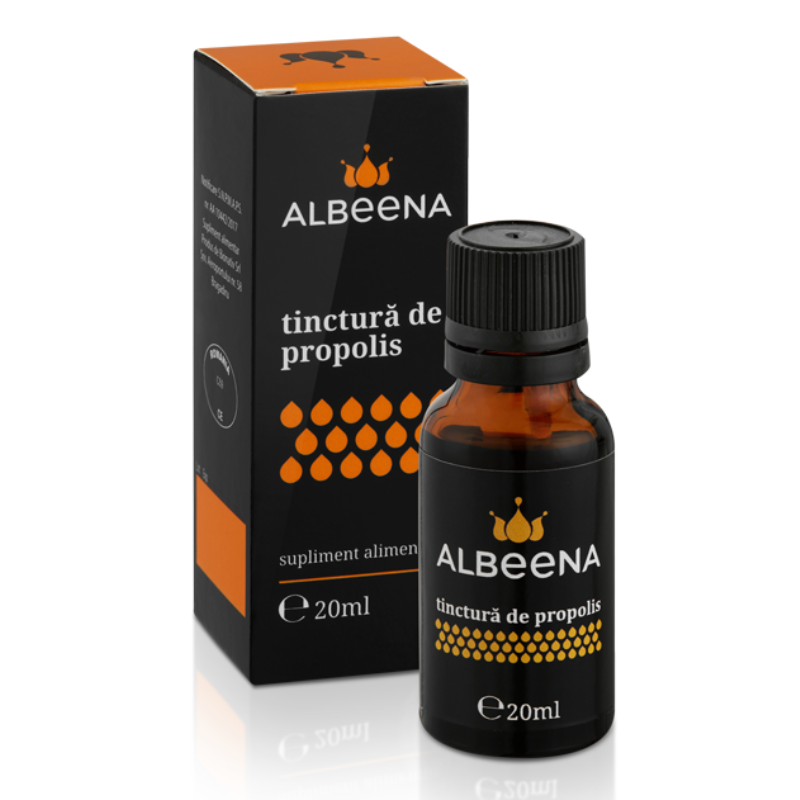 Tinctura de propolis, 20 ml, Albeena