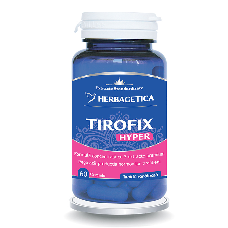 Tirofix Hypo, 60 capsule, Herbagetica