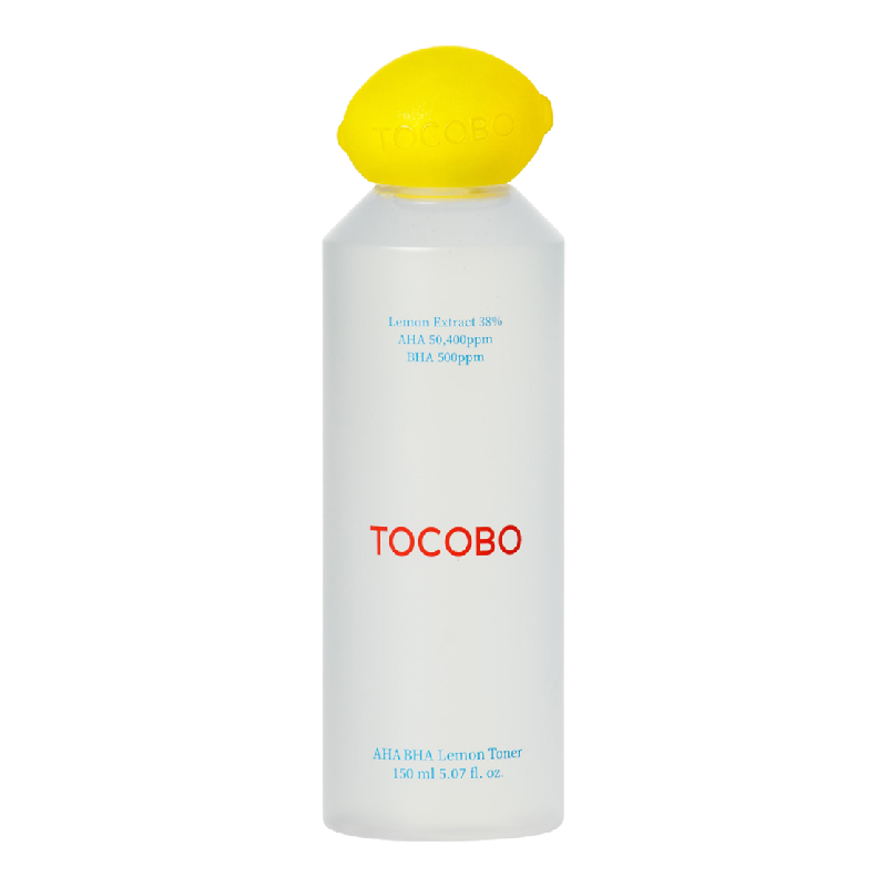 Toner de fata cu 38% extract de lamaie, AHA si BHA, 150ml, Tocobo