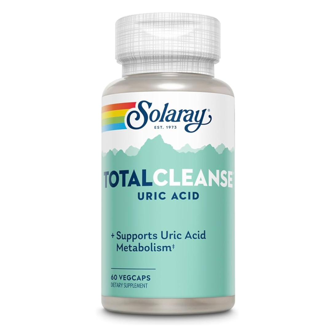 Total Cleanse Uric Acid Solaray, 60 capsule, Secom