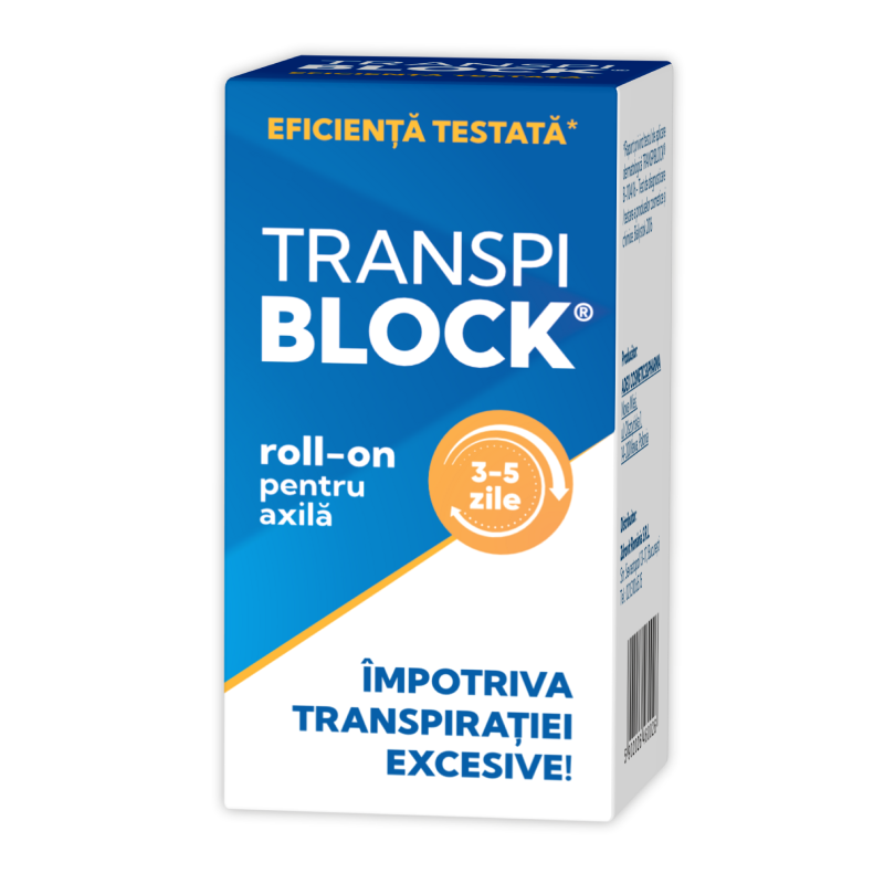 Roll-on Transpiblock, 50 ml, Zdrovit