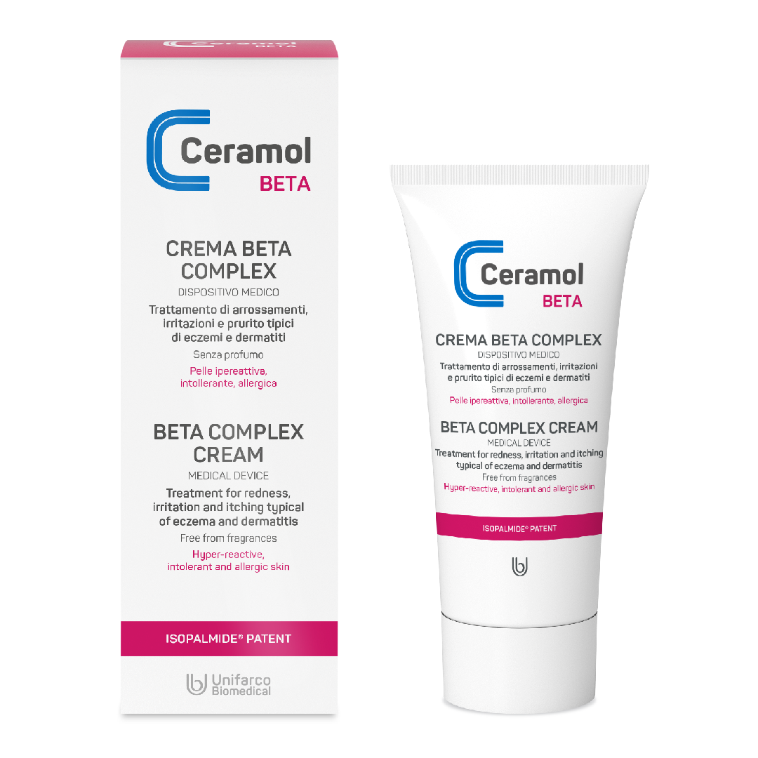 Crema tratament eczeme, dermatite si roseata pielii, 50 ml, Ceramol