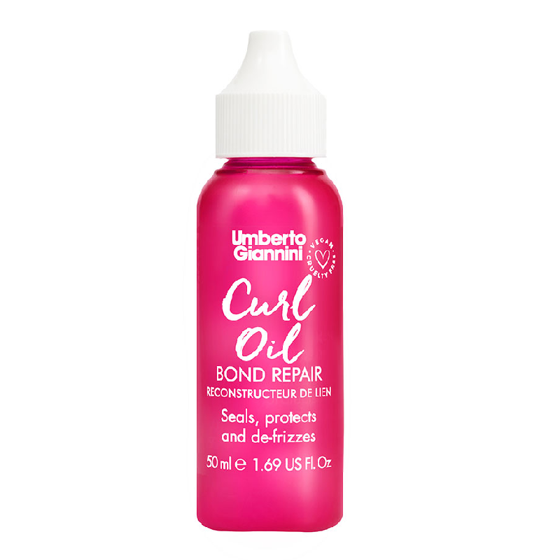 Ulei anti-frizz pentru repararea parului cret Curl Oil Bond Repair, 50 ml, Umberto Giannini