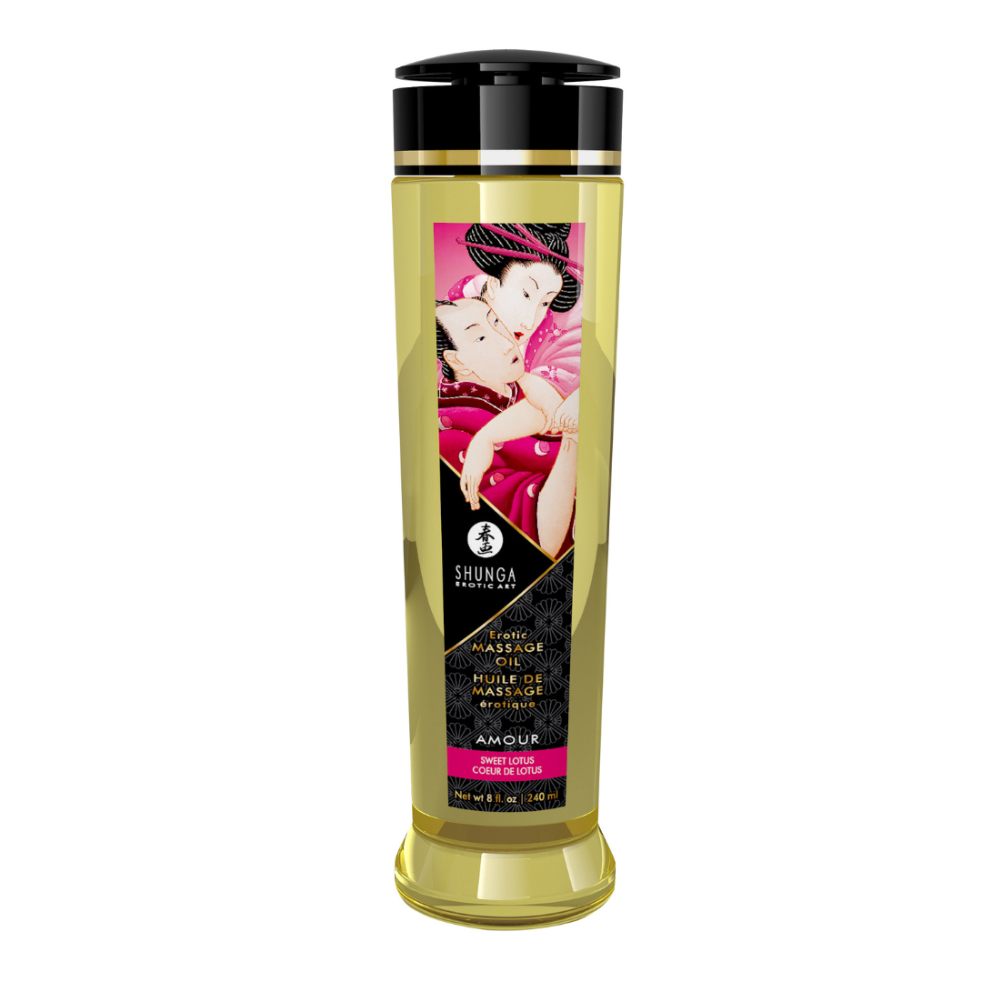 Ulei pentru masaj erotic Amour, 240ml, Shunga Erotic Art