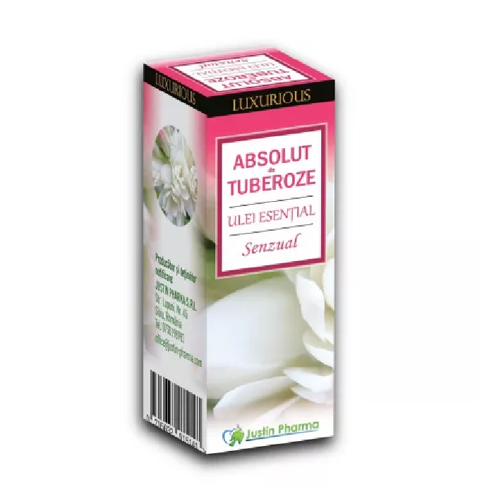 Ulei esential Absolute de Tuberoze Luxurious, 10 ml, Justin Pharma