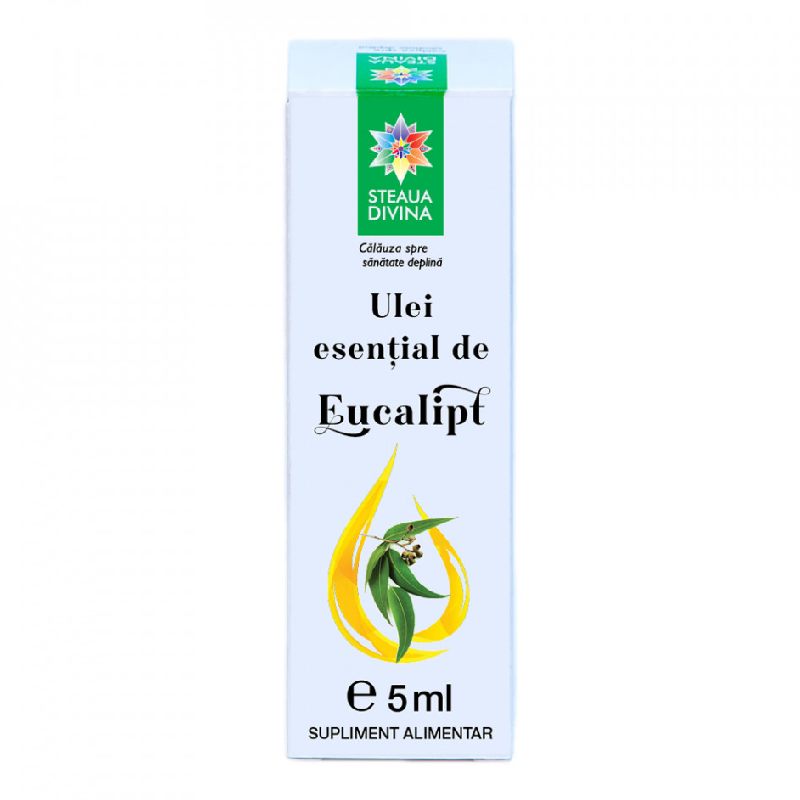 Ulei esential de eucalipt, 5ml, Steaua Divina