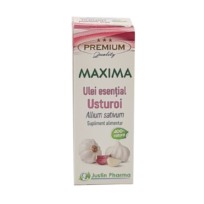 Ulei Esential de Usturoi - Maxima 10ml Justin Pharma