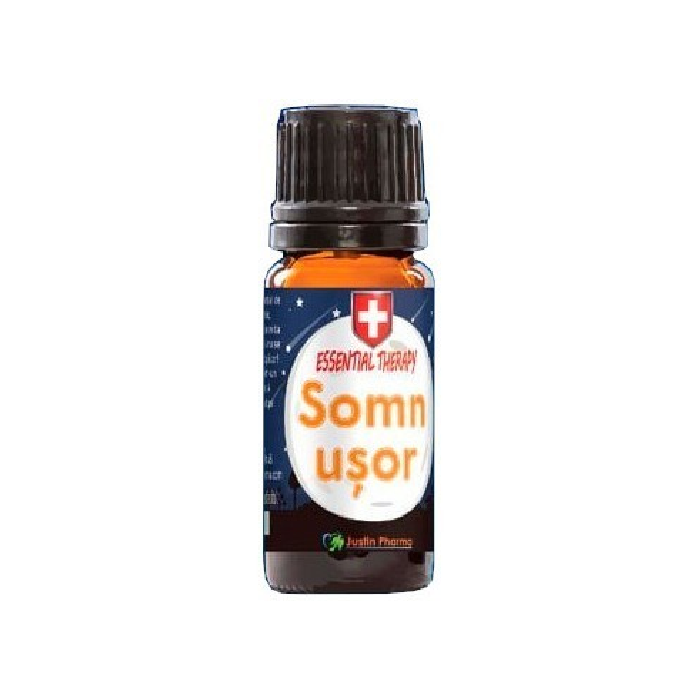 Ulei esential Somn usor, uz extern, 10 ml, Justin Pharma