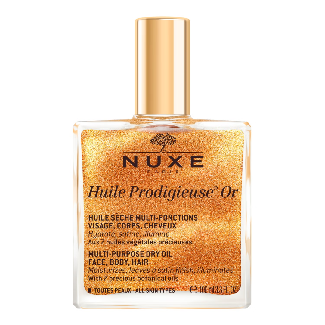 Ulei uscat cu particule stralucitoare Huile Prodigieuse OR, 100 ml, Nuxe