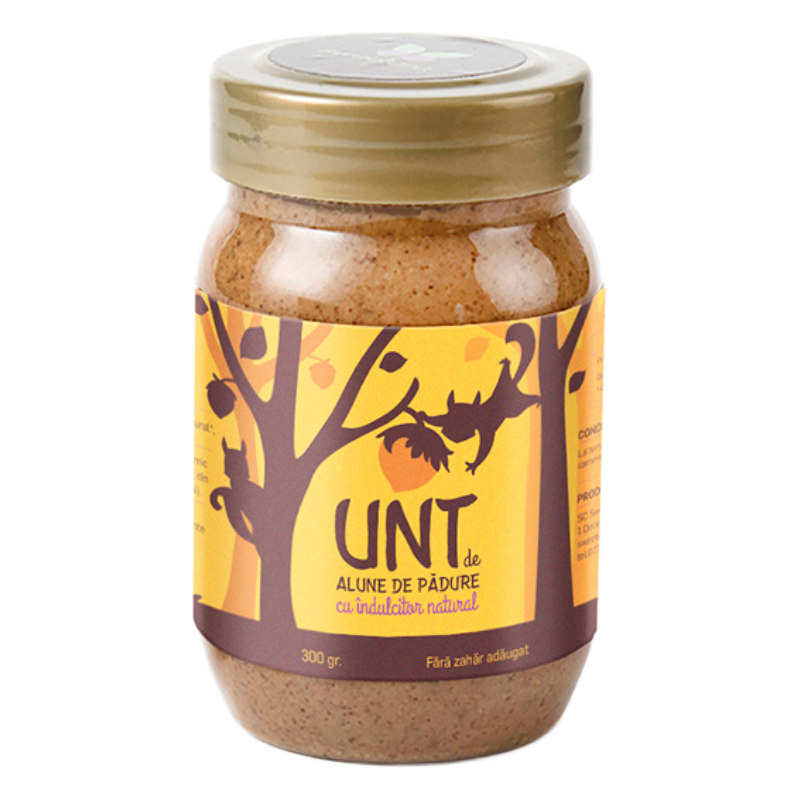 Unt de alune de padure, 300 g, Sweeteria