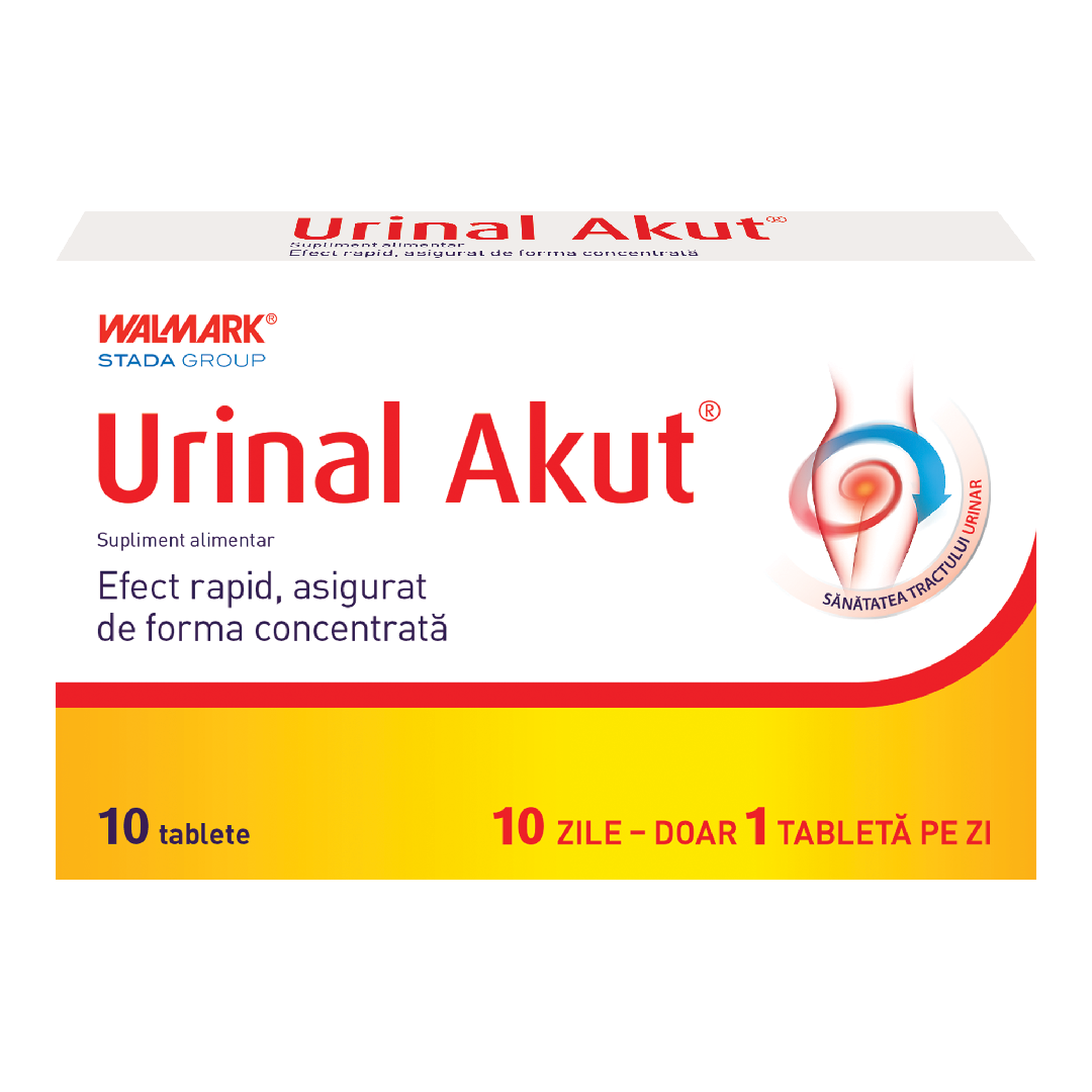 Urinal Akut, 10 tablete, Walmark