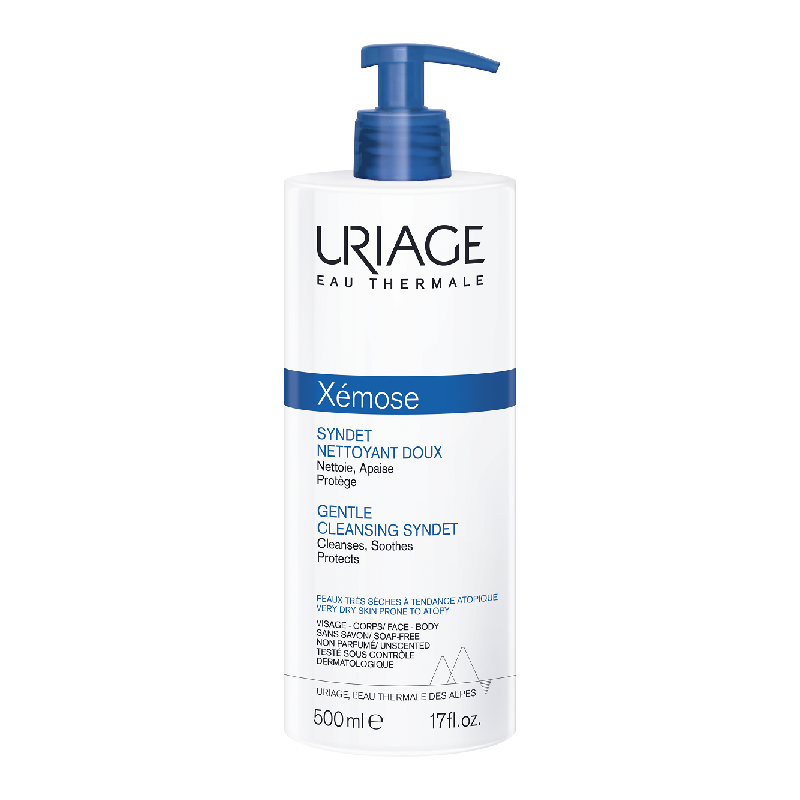 Gel de curatare Xemose Syndet, 500 ml, Uriage