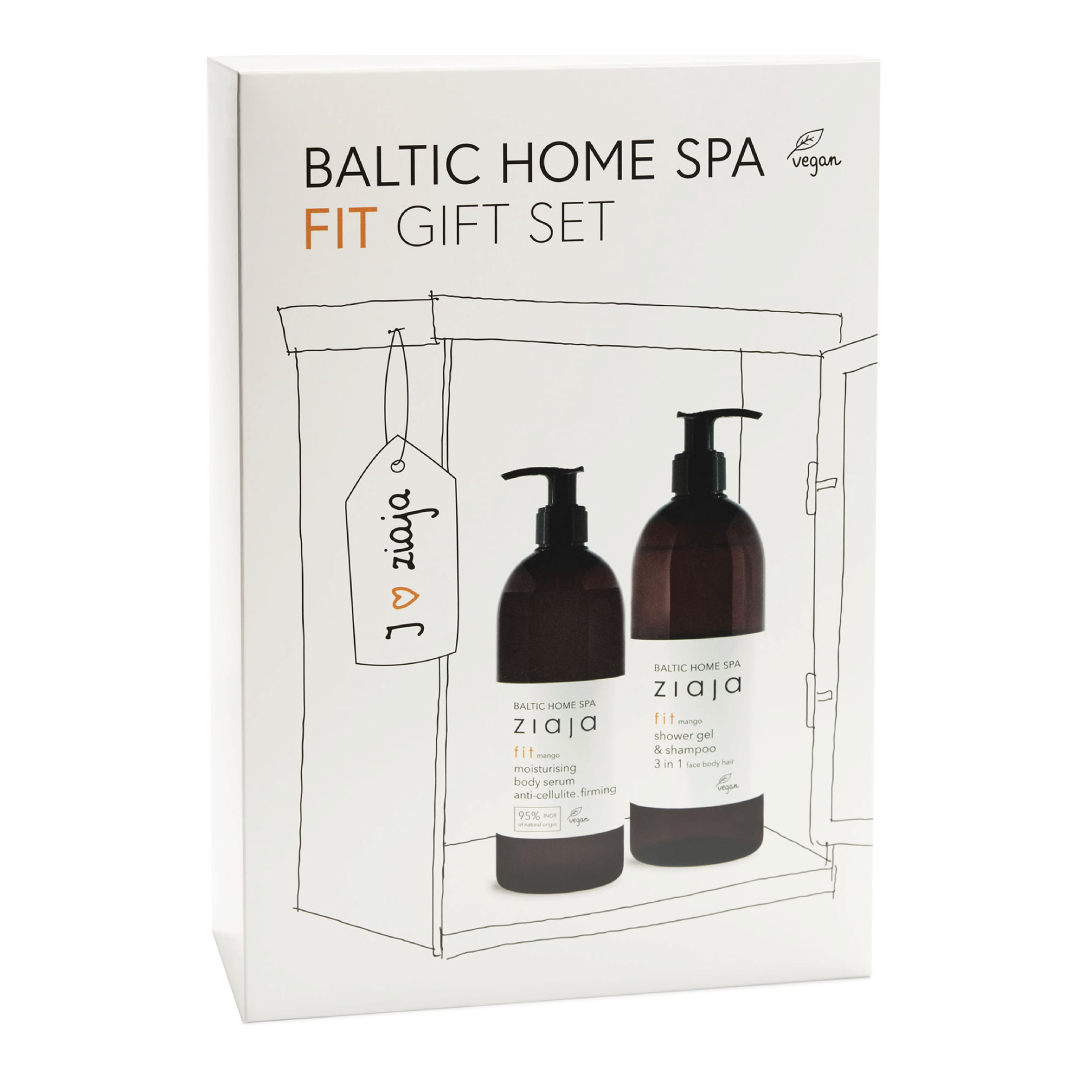 Set Baltic Home Spa, Ser hidratant anticelulitic*400 ml si Gel dus 3in1*500 ml, ZIAJA 